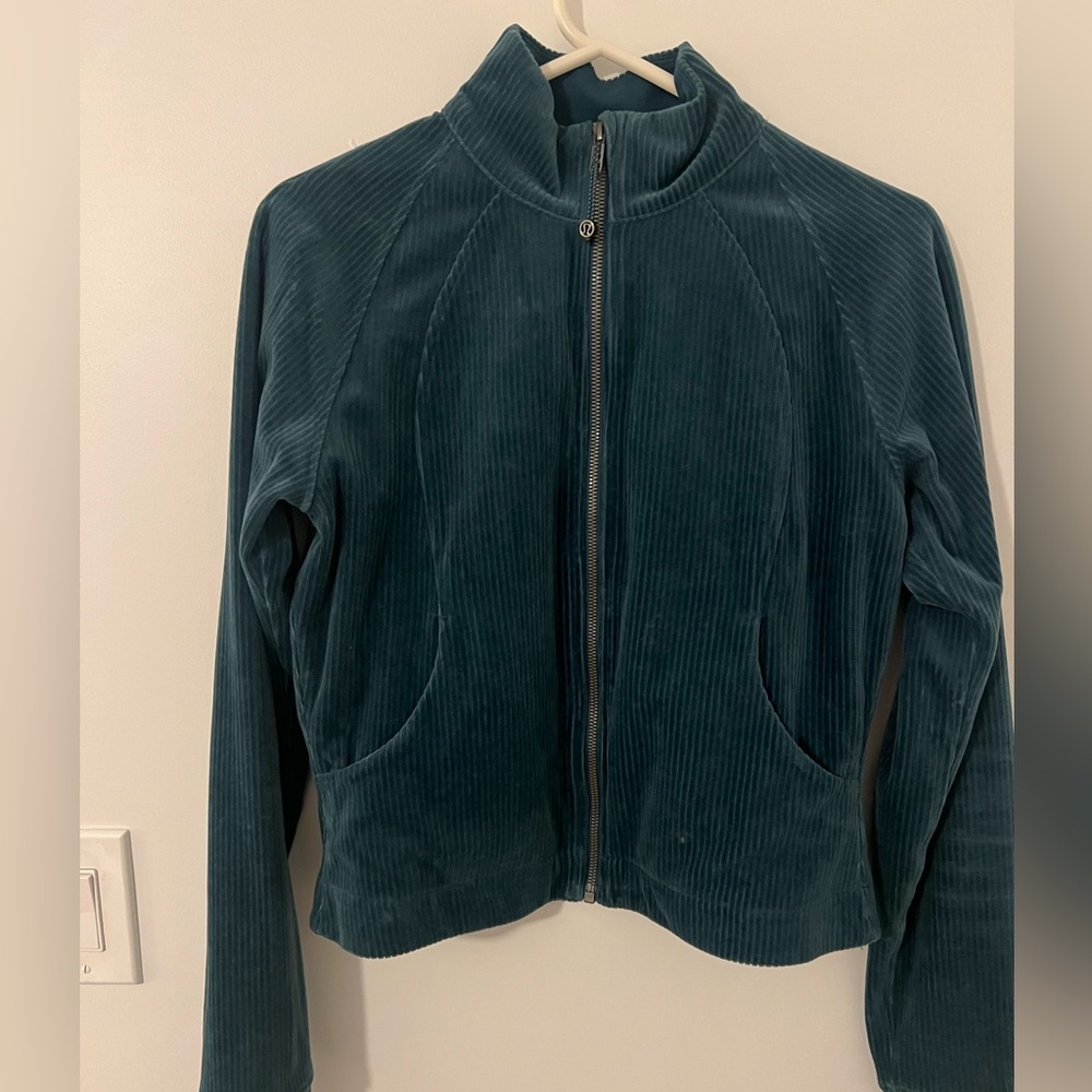 Corduroy zip up sweater Lulu lemon